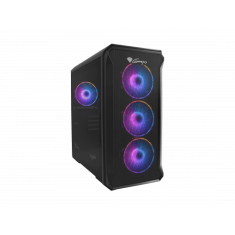 shumee Ohišje GENESIS IRID 503 ARGB, Micro Tower, 2xUSB 2.0, 2x Jack, 1xUSB 3.0, črno | Genesis | IRID 503 ARGB | Črna | ATX | Napajalnik priložen Ne