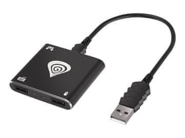 shumee Genesis | Adapter za tipkovnico/miško | USB 2.0 | Črna