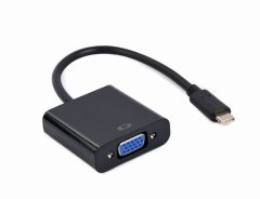 shumee Cablexpert | Adapterski kabel USB tipa C na VGA | A-CM-VGAF-01 | Črna | USB tipa C | VGA | 0,15 m