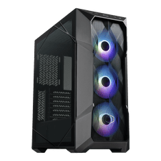 shumee Cooler Master | MasterBox TD500 Mesh V2 | Stransko okno | Črna | Srednji stolp | Napajalnik priložen Ne | ATX