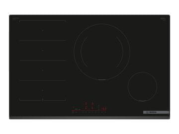 shumee Indukcijska kuhalna plošča Bosch PXE831HC1E, število gorilnikov/kuhalnih con 4, brez okvirja, širina 80 cm, črna | Bosch