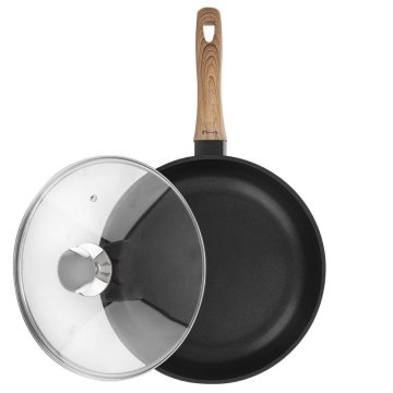 shumee Ponev s steklenim pokrovom, nelepljiva, LESENA, 28 cm