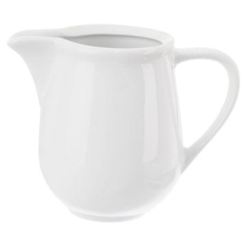 shumee Vrč za mleko MONA iz belega porcelana 260 ml