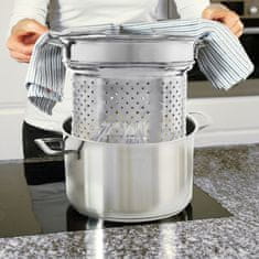 shumee Jekleni vložek za kuhanje testenin ANETT 24 cm, 8 l