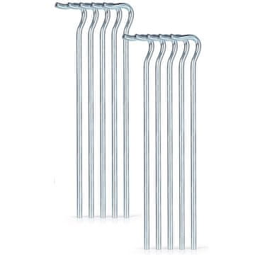 Artemis 10x Kovinski klini za šotor, sidra in talni klini 23 cm