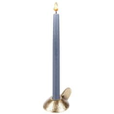 shumee Zlati aluminijasti svečnik 9x7,5x4 cm