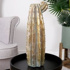 shumee Zlata vaza za rože v obliki kaktusa 47,5 cm