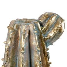 shumee Zlata vaza za rože v obliki kaktusa 47,5 cm