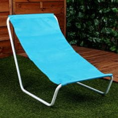 shumee Zložljiv ležalnik za na plažo