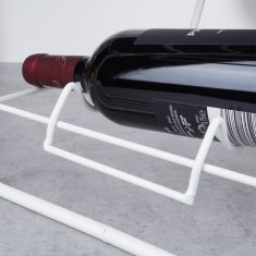 Artemis Belo kovinsko stojalo za vino, omarica za alkohol, vinska polica za 9 steklenic