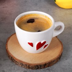 shumee Keramična skodelica za espresso SRCE 80 ml