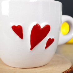 shumee Keramična skodelica za espresso SRCE 80 ml