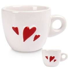 shumee Keramična skodelica za espresso SRCE 80 ml