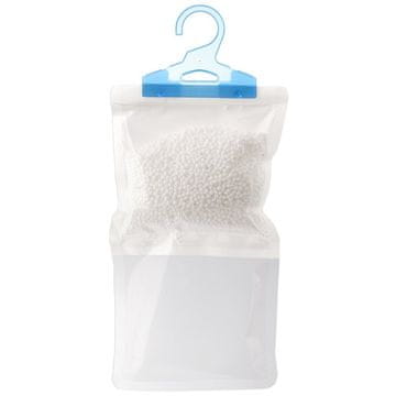 shumee Absorber vlage, razvlaževalec zraka za prostore, garderobne omare, na obešalnik, 250g