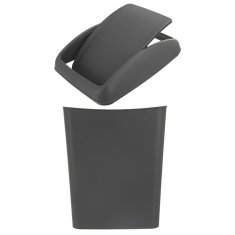 Artemis Koš za odpadke iz plastike, ozek, pisarniški, kopalniški, kuhinjski, 10 l