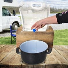 shumee Posoda za vodo Zložljiva posoda za vodo s pipo 11 L