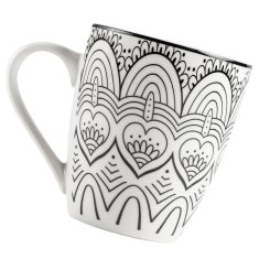 shumee Porcelanasta skodelica MAYA 370 ml