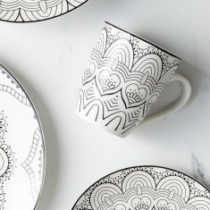 shumee Porcelanasta skodelica MAYA 370 ml