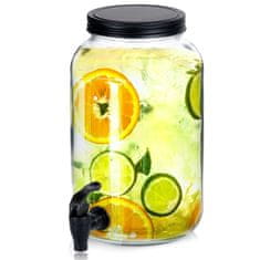 Artemis Stekleni kozarec za pijačo s pipo 3,2 L