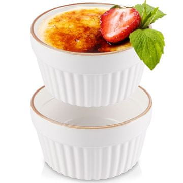 shumee 2x pekač, skleda, ramekin, porcelan, 170 ml