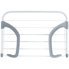 shumee Sušilni stroj za radiator, grelec, balkon, perilo za perilo, perilo, raztegljiv XL