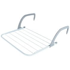 shumee Sušilni stroj za radiator, grelec, balkon, perilo za perilo, perilo, raztegljiv XL