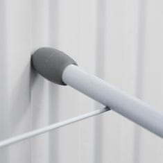 shumee Sušilni stroj za radiator, grelec, balkon, perilo za perilo, perilo, raztegljiv XL