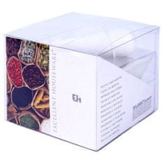 shumee Beli porcelanasti možnar za začimbe