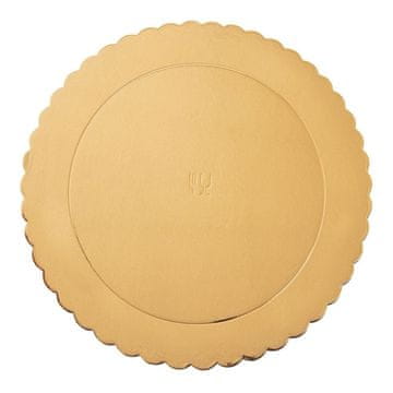 Orion Podlaga za torto, zlata okrogla torta 26 cm