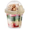 Lunchbox posoda za jogurt, muslije, sadje, solato + jedilni pribor 400 ml