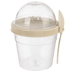 Artemis Lunchbox posoda za jogurt, muslije, sadje, solato + jedilni pribor 400 ml