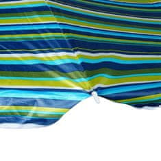Artemis Vrtni senčnik za plažo z UV filtrom, peščeno podlago, vodoodporen, zložljiv