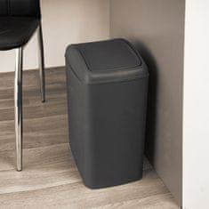 Artemis Koš za odpadke iz plastike, ozek, pisarniški, kopalniški, kuhinjski, 20 l
