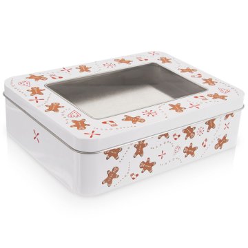 shumee Kovinska posoda za piškote GINGERBREAD 18x14,5x5 cm