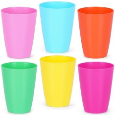 shumee Plastični lončki 280 ml 6 kosov.