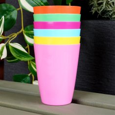 shumee Plastični lončki 280 ml 6 kosov.