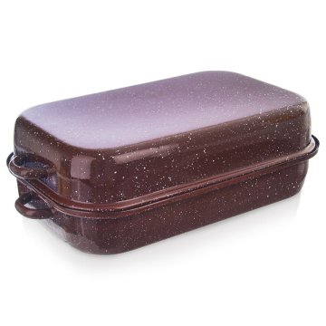 shumee Emajliran pekač s pokrovom, pravokoten, 2,9 l