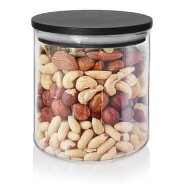 shumee Steklena kuhinjska posoda za sipke izdelke s tesnilom 450 ml