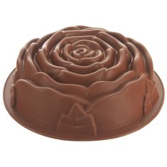 shumee Silikonski model za torto, rožnato rjave barve, SILLINIE, 25 cm