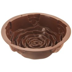 shumee Silikonski model za torto, rožnato rjave barve, SILLINIE, 25 cm