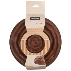 shumee Silikonski model za torto, rožnato rjave barve, SILLINIE, 25 cm