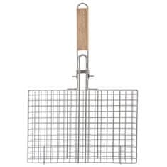 shumee Kovinska košara za žar 32x49 cm