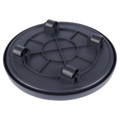 shumee Stojalo za cvetlične lončke na kolesih 35 cm