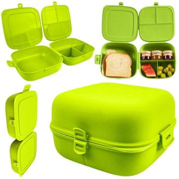 shumee Posoda za zajtrk Lunchbox Divided Lunch Box Large XL