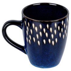 shumee Temno modra keramična skodelica 350 ml