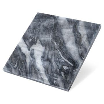shumee Marmorna deska za rezanje in serviranje 30x30 cm