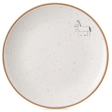 shumee Bež keramični desertni krožnik 20 cm