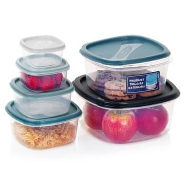 shumee Posode za hrano s pokrovom 6 kosov.