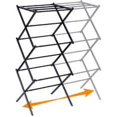 Artemis Vertikalni sušilnik za perilo, teleskopski, nastavljiv, 105 cm
