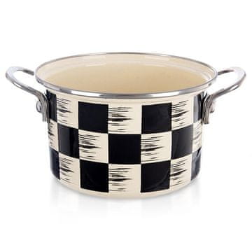 shumee Emajliran lonec CHECKERBOARD 18 cm, 2 l